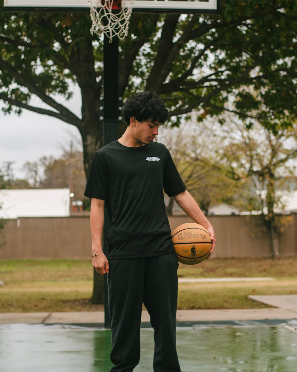 Black His Glory Not Mine Dri-Fit Tee