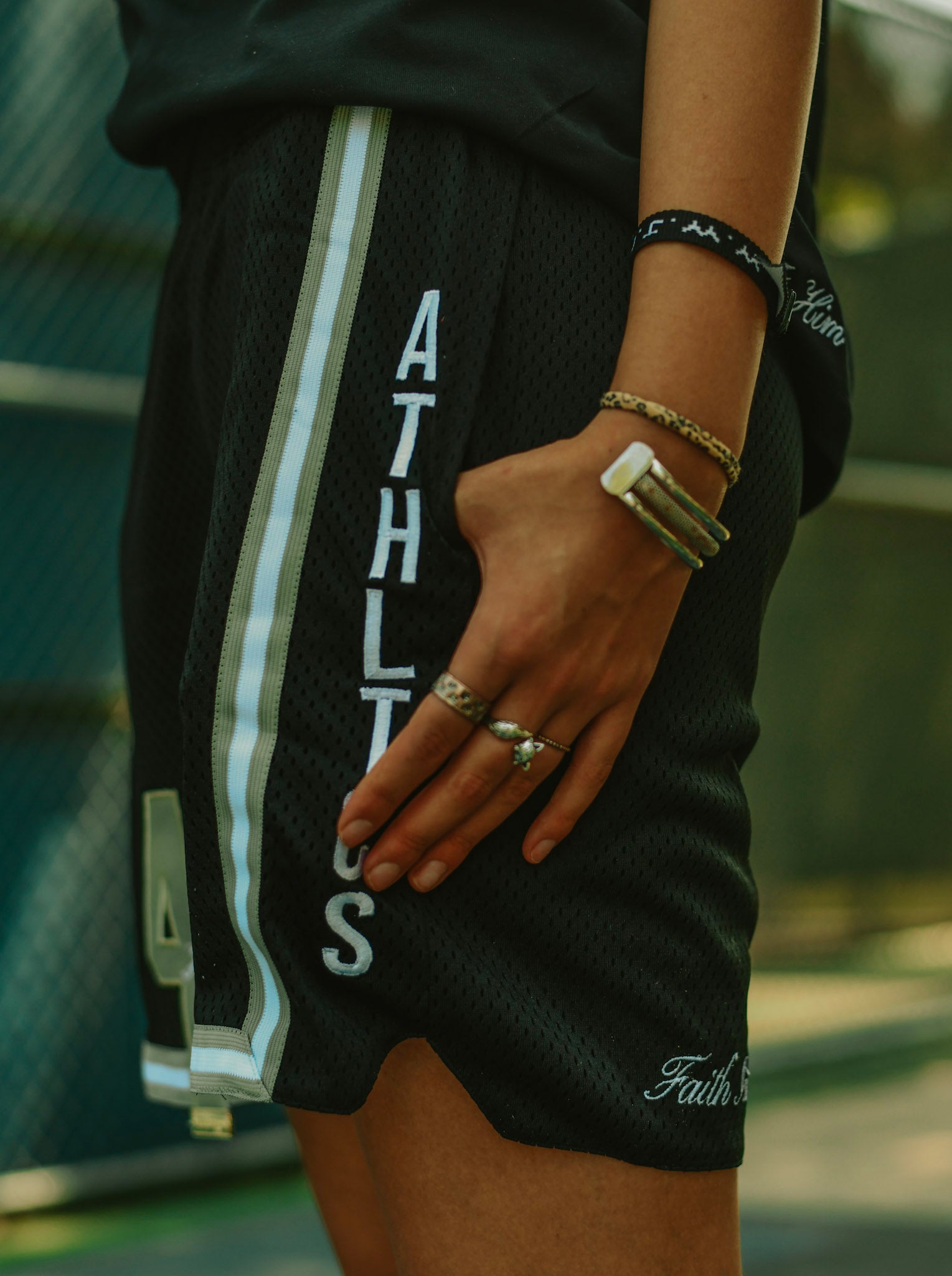 Faith In Motion Mesh Shorts