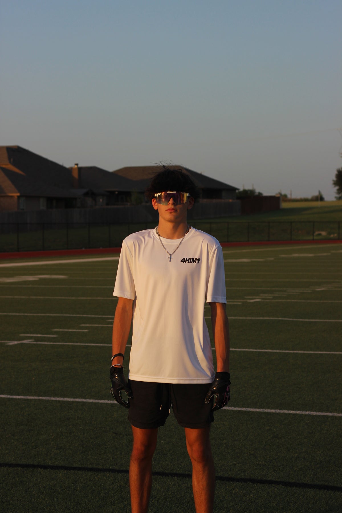White His Glory Not Mine Dri-Fit Tee